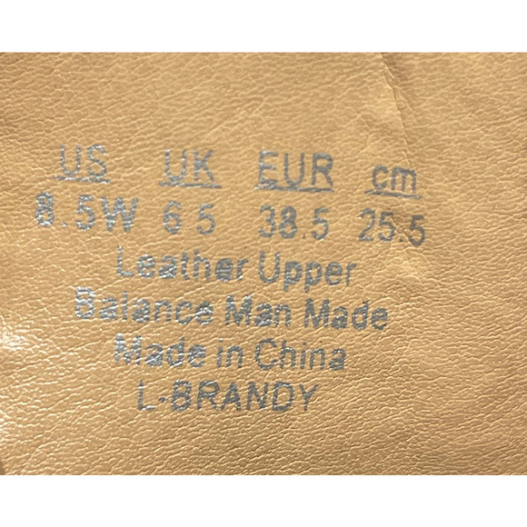 Franco Sarto Brandy/DkBurgundy Chelsea Boot - Women's 8 1/2 Wide - Picture 6 of 13